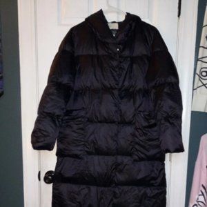 Nap Lightweight Quilted Shell Down Coat Sz Large